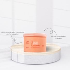 Kit Wella Invigo Nutri-Enrich Shampoo 1 Litro + Máscara 500 g + Válvula