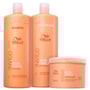 Kit Wella Nutri-Enrich Shampoo 1 Litro + Condicionador 1 Litro + Máscara 500 ml