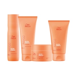 Kit Wella Nutri-Enrich Shampoo + Condicionador + Máscara + Leave-in