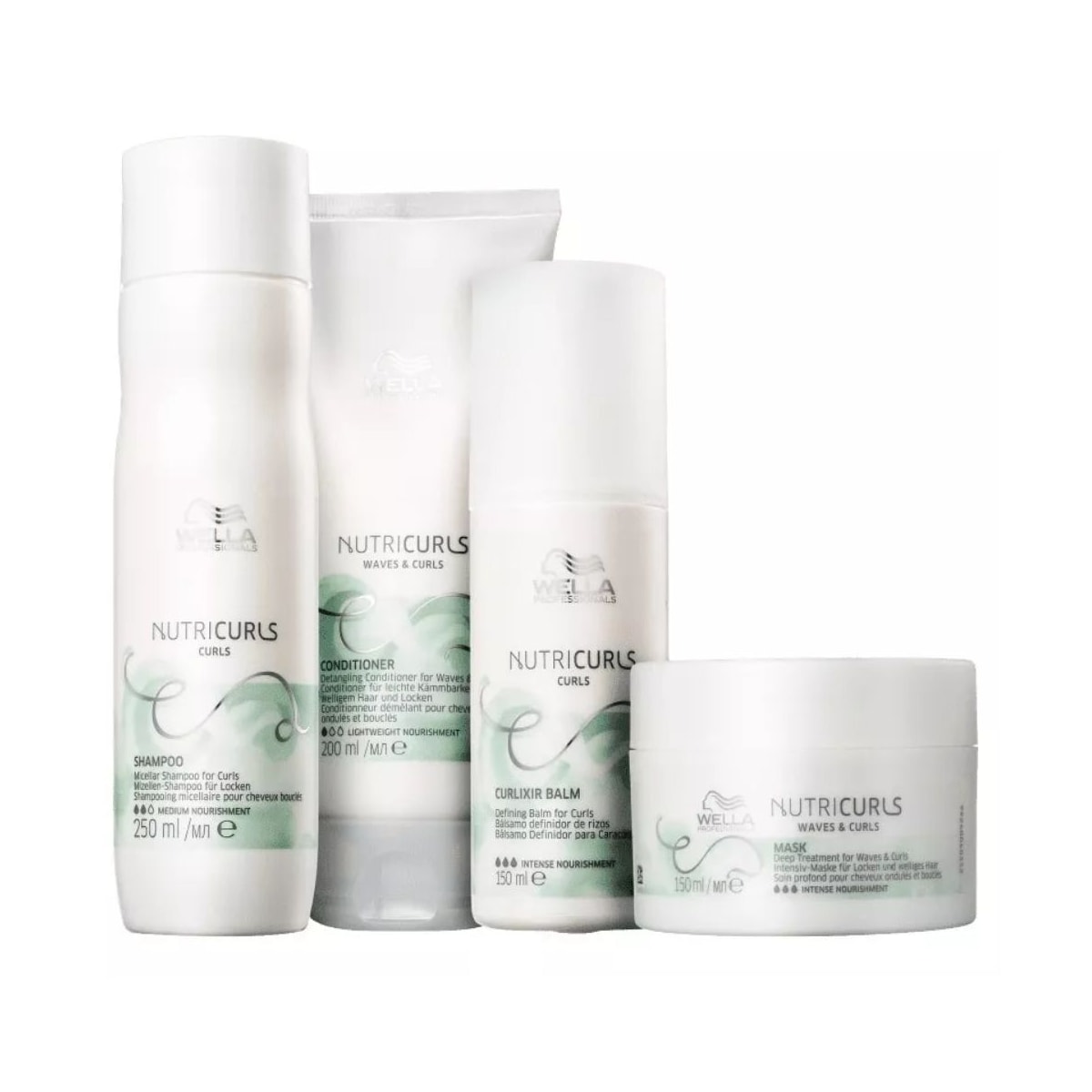 Kit Wella Nutricurls Daily (4 Produtos)