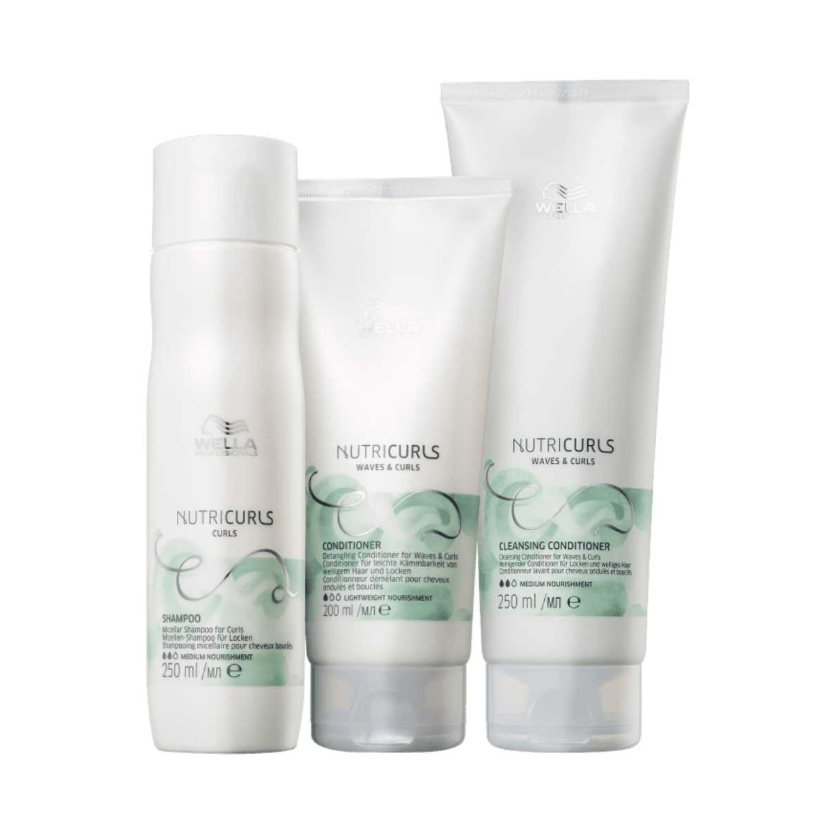 Kit Wella Nutricurls Home Care (3 Produtos) Kit Wella Nutricurls Home Care (3 Produtos)