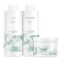 Kit Wella Nutricurls Salon Shampoo + Condicionador 1 Litro + Máscara 500 ml