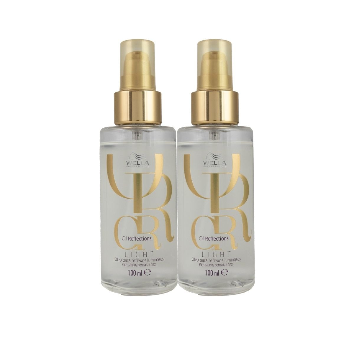 Kit Wella Oil Reflections Light 2 Oleo 100 ml