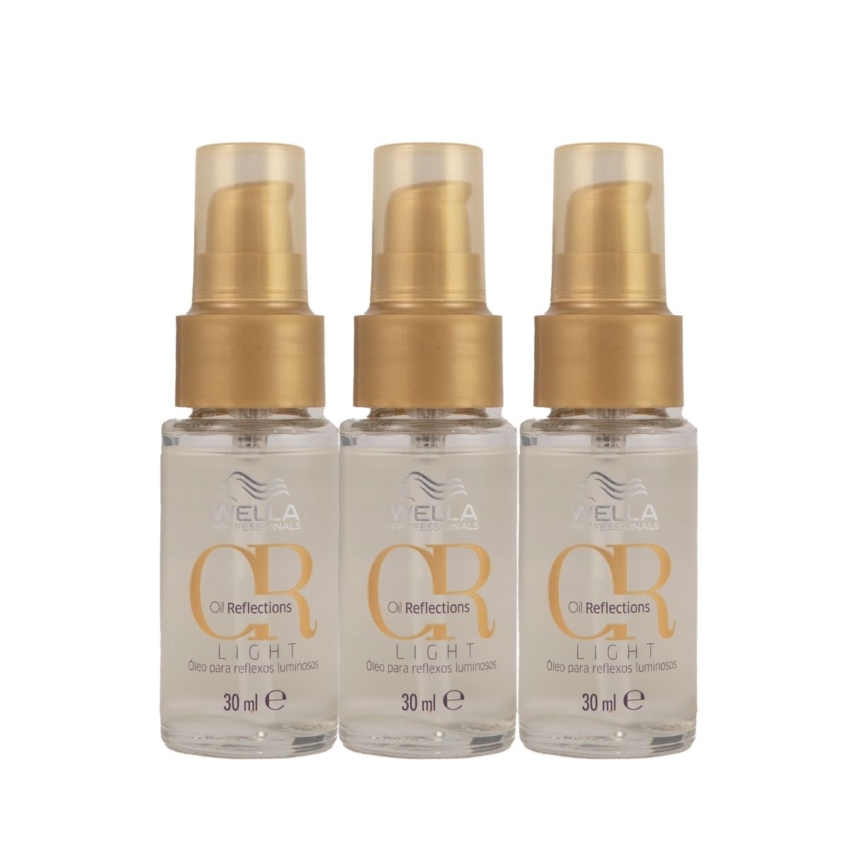 Kit Wella Oil Reflections Light 3 Oleo 30 ml