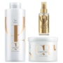 Kit Wella Oil Reflections Shampoo 1 Litro + Máscara 500 g + Oleo Reflections 100 ml