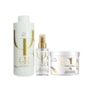 Kit Wella Oil Reflections Shampoo 1 Litro + Máscara 500 ml + Oleo Light 100 ml