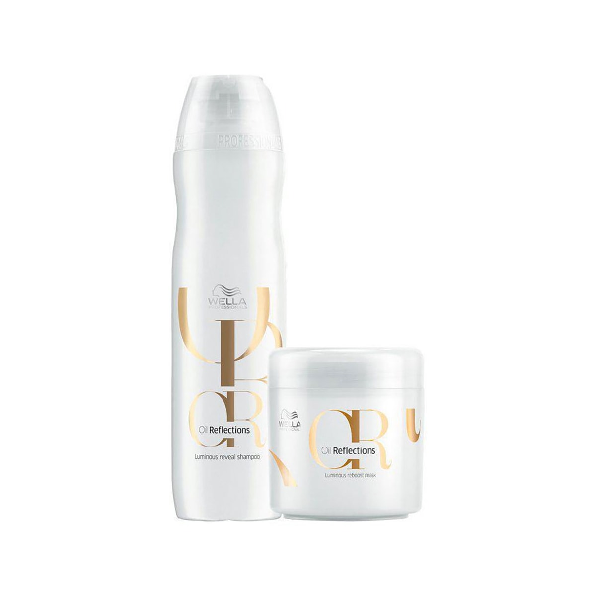 Kit Wella Oil Reflections Shampoo 250 ml e Máscara 150 ml
