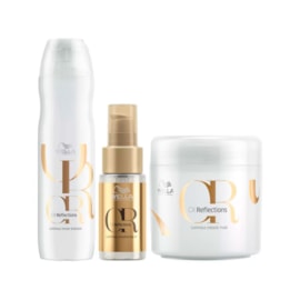 Kit Wella Oil Reflections Shampoo 250 ml + Oleo 30 ml + Máscara 150 ml