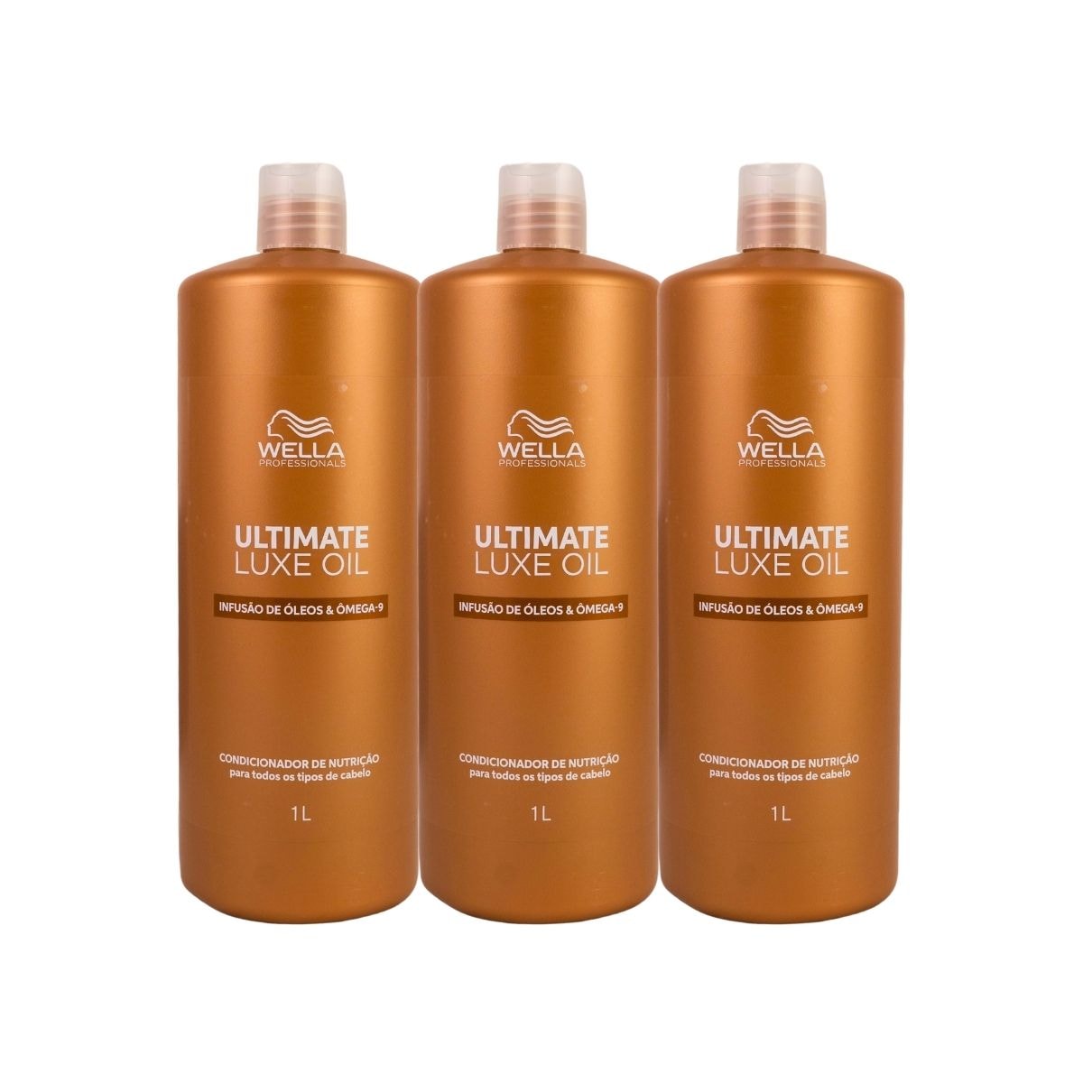 Kit Wella Ultimate Luxe Oil 3 Condicionador 1 Litro