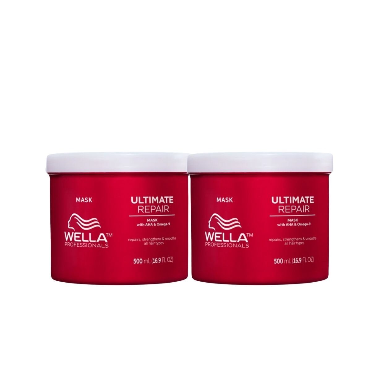 Kit Wella Ultimate Repair 2 Máscaras 500 ml Kit Wella Ultimate Repair 2 Máscaras 500 ml