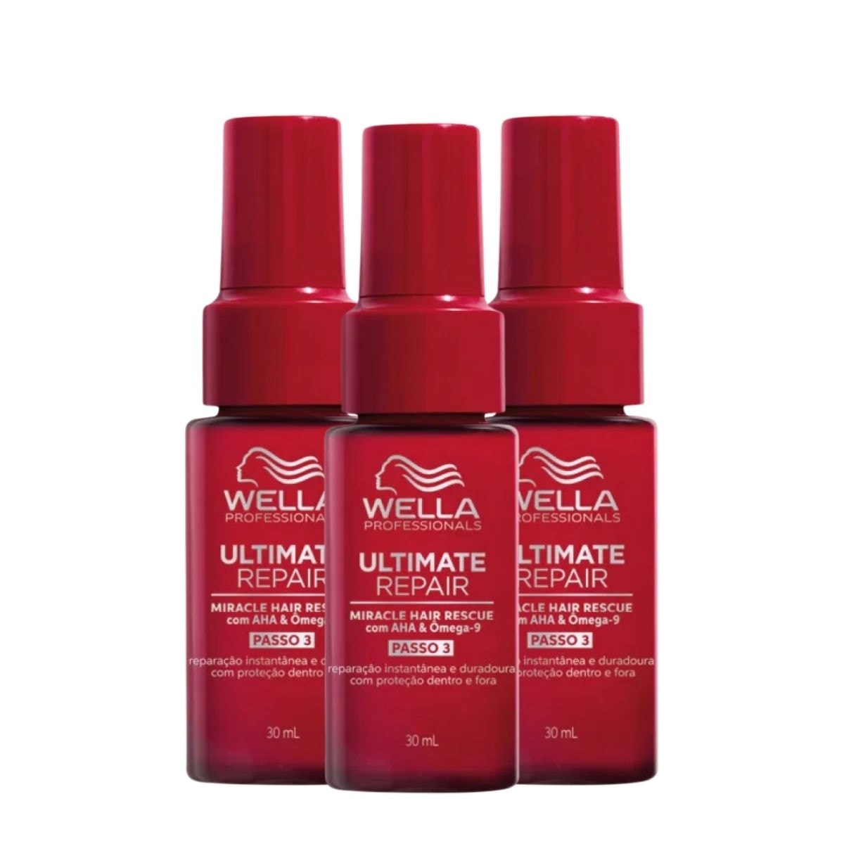Kit Wella Ultimate Repair 3 Leave-in 30 ml