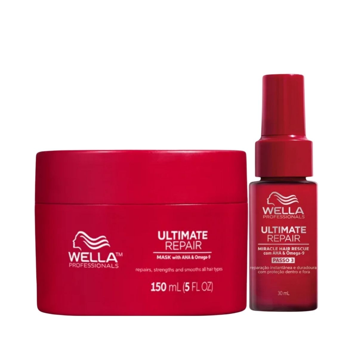 Kit Wella Ultimate Repair Máscara e Leave-in Kit Wella Ultimate Repair Máscara e Leave-in