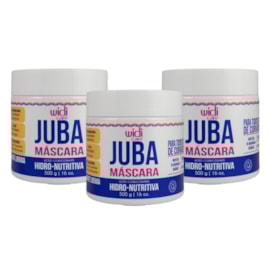 Kit Widi Care Juba Hidro-Nutritiva 3 Máscaras 500 g
