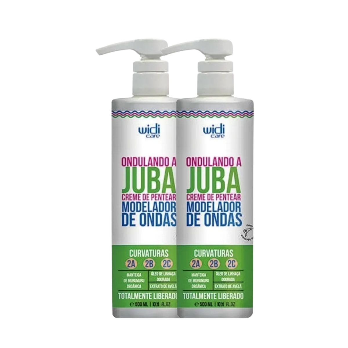 Kit Widi Care Ondulando a Juba 2 Creme de Pentear 500 ml Kit Widi Care Ondulando a Juba 2 Creme de Pentear 500 ml
