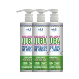 Kit Widi Care Ondulando a Juba 3 Creme de Pentear 500 ml