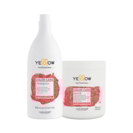 Kit Yellow Color Care Shampoo 1500 ml + Máscara Condicionante 1 Litro