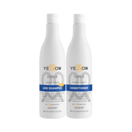 Kit Yellow Curls Shampoo + Condicionador 500 ml