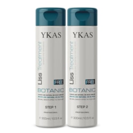 Kit Ykas Botanic Escova Progressiva Formol Free (2 x 300 ml)