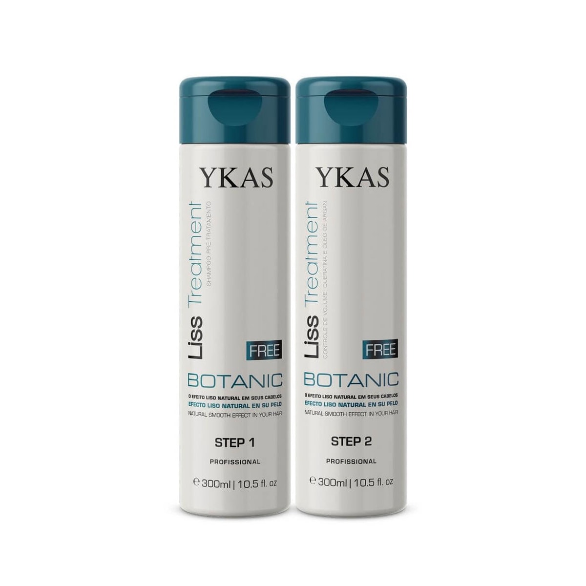Kit Ykas Botanic Escova Progressiva Formol Free (2 x 300 ml) Kit Ykas Botanic Escova Progressiva Formol Free (2 x 300 ml)