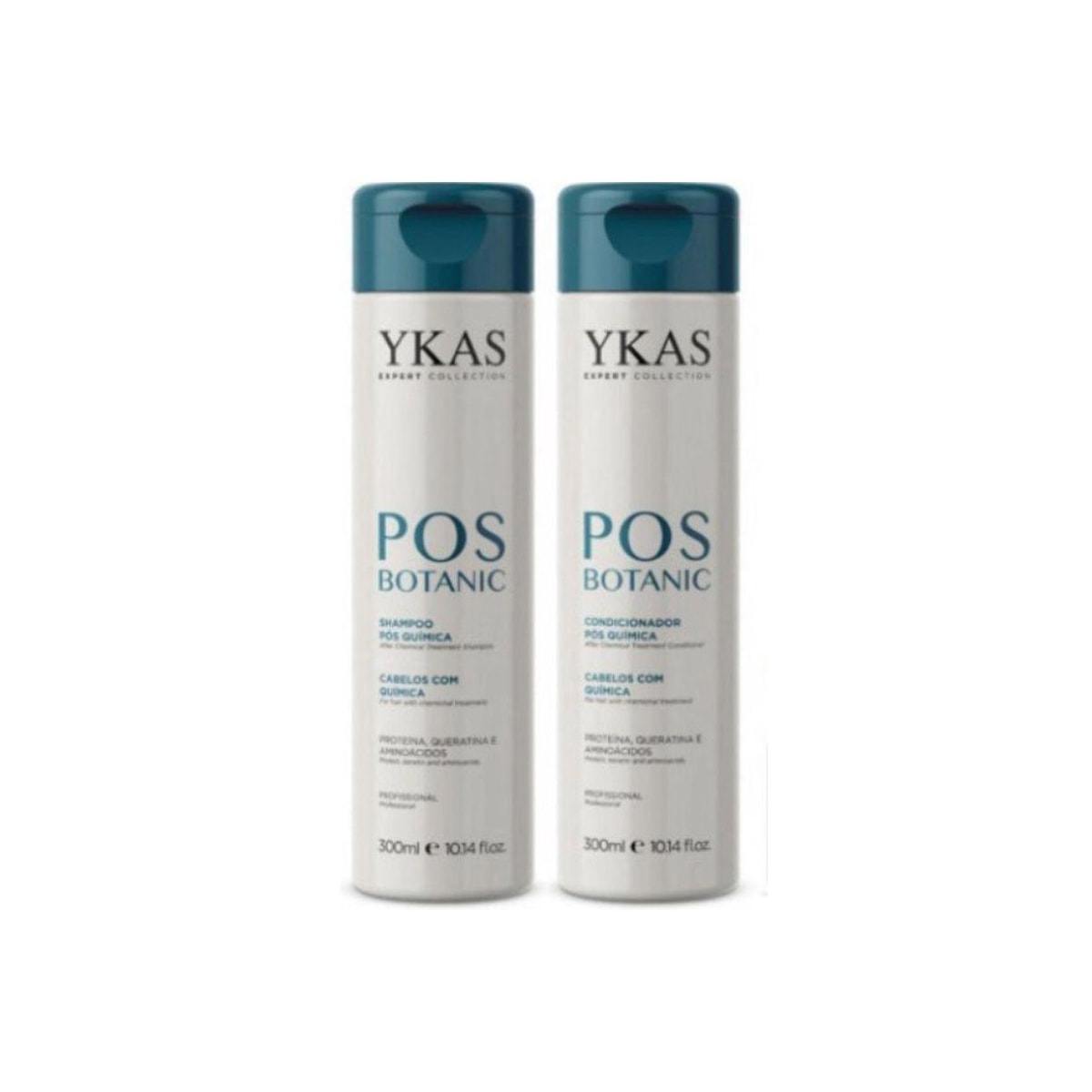 Kit Ykas Botanic Pós Química Shampoo + Condicionador Kit Ykas Botanic Pós Química Shampoo + Condicionador