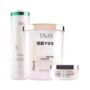 Kit Ykas Botox Capilar 1 Kg + Citric 1 Kg + Máscara Verniz 250 g