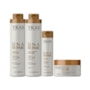 Kit Ykas Dna Repair Shampoo + Condicionador 1 Litro + Máscara 250 g + Leave-in 250 ml