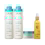 Kit Ykas Equilibrium System Grande Completo + Ykas BBtox Líquido Desmaia Cabelo 250 ml