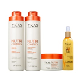 Kit Ykas Nutri Complex Trio Grande + Botox Capilar Líquido