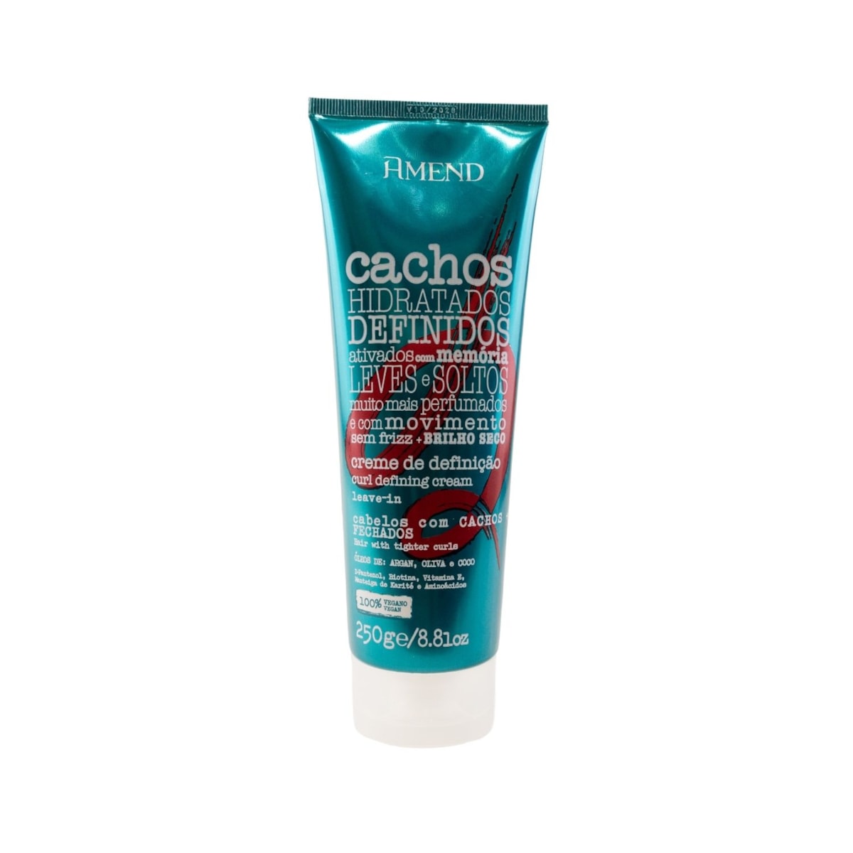Leave-in Amend Cachos Definição Cabelos Cachos Fechados 250g Leave-in Amend Cachos Definição Cabelos Cachos Fechados 250g