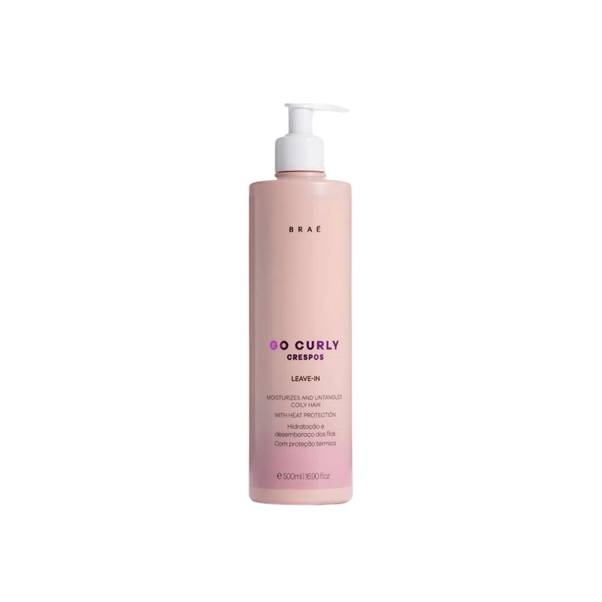 Leave-in Braé Go Curly Crespos 500 ml Leave-in Braé Go Curly Crespos 500 ml