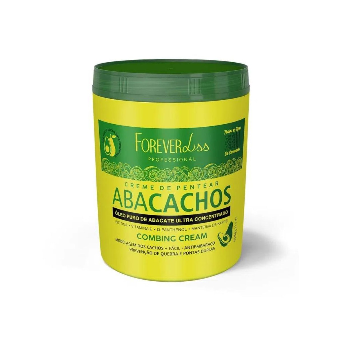 Leave-in Forever Liss Abacachos para Cabelo Cacheado 950 g