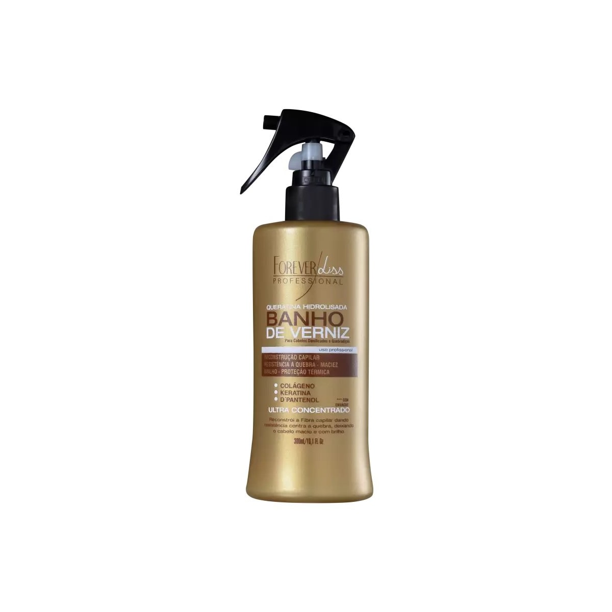 Leave-in Forever Liss Banho de Verniz Queratina 300 ml