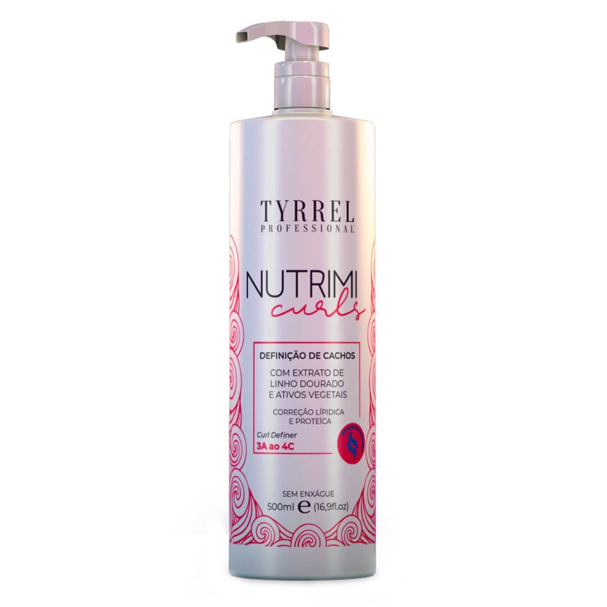 Leave-in Tyrrel Nutrimi Curls Definidor de Cachos para Cabelo Cacheado 500 ml