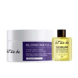 Let Me Be Blond Matiz 250g + Ampola Let Me Be Let Me Be Blond Matiz 250g + Ampola Let Me Be