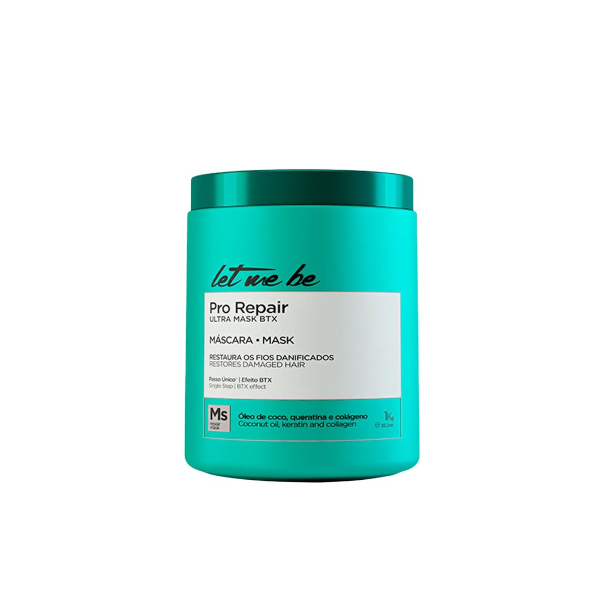 Let Me Be Pro Repair Ultra Mask Realinhamento Capilar 1Kg Let Me Be Pro Repair Ultra Mask Realinhamento Capilar 1Kg