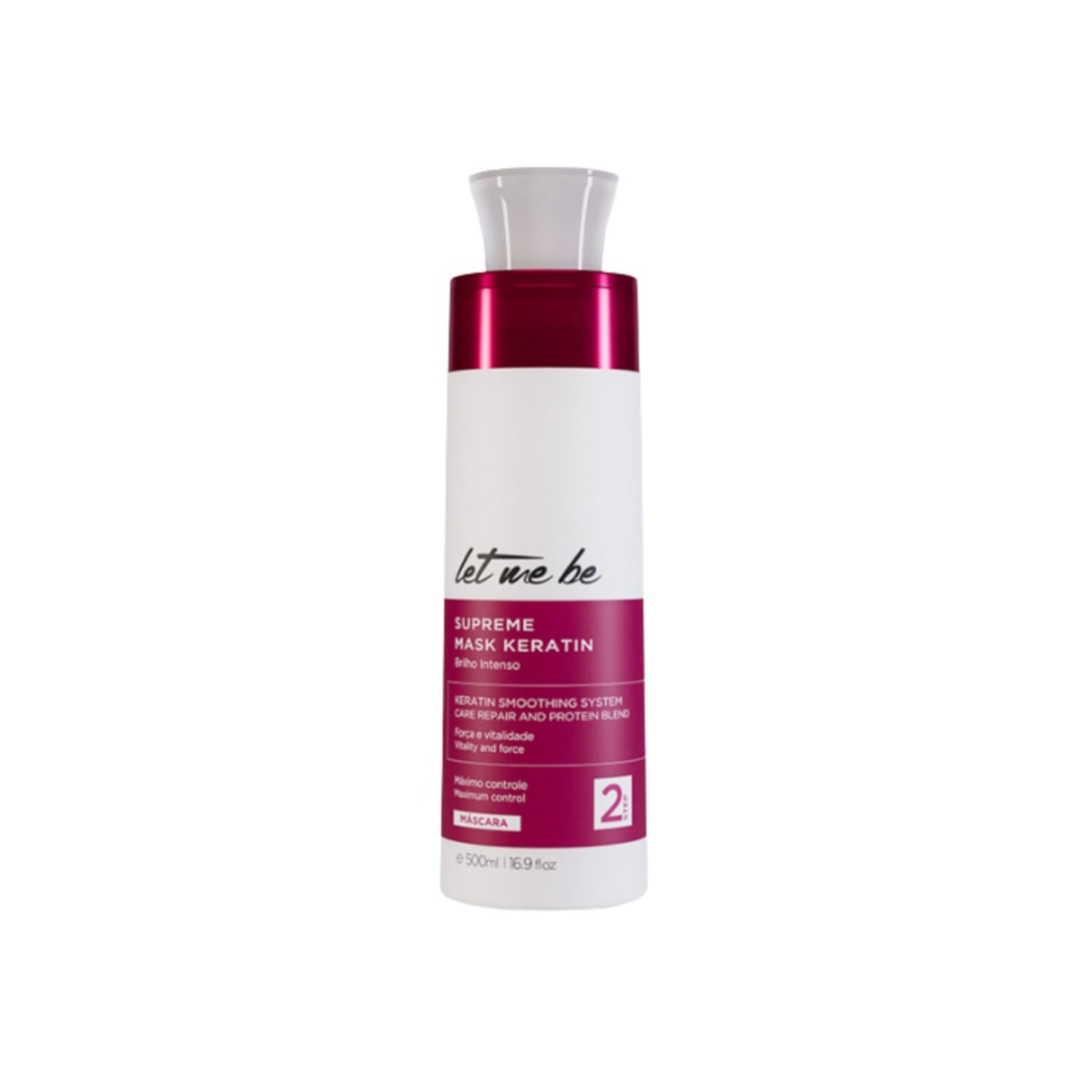 Let Me Be Supreme Mask Keratin Alinhamento Máscara 500ml 