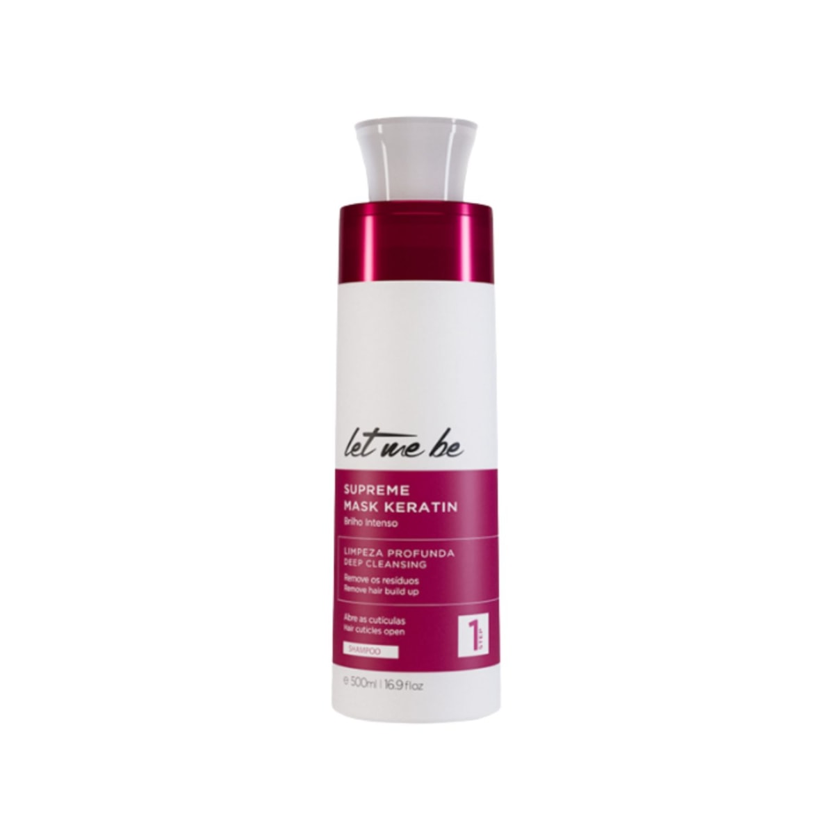 Let Me Be Supreme Mask Keratin Alinhamento Shampoo 500ml