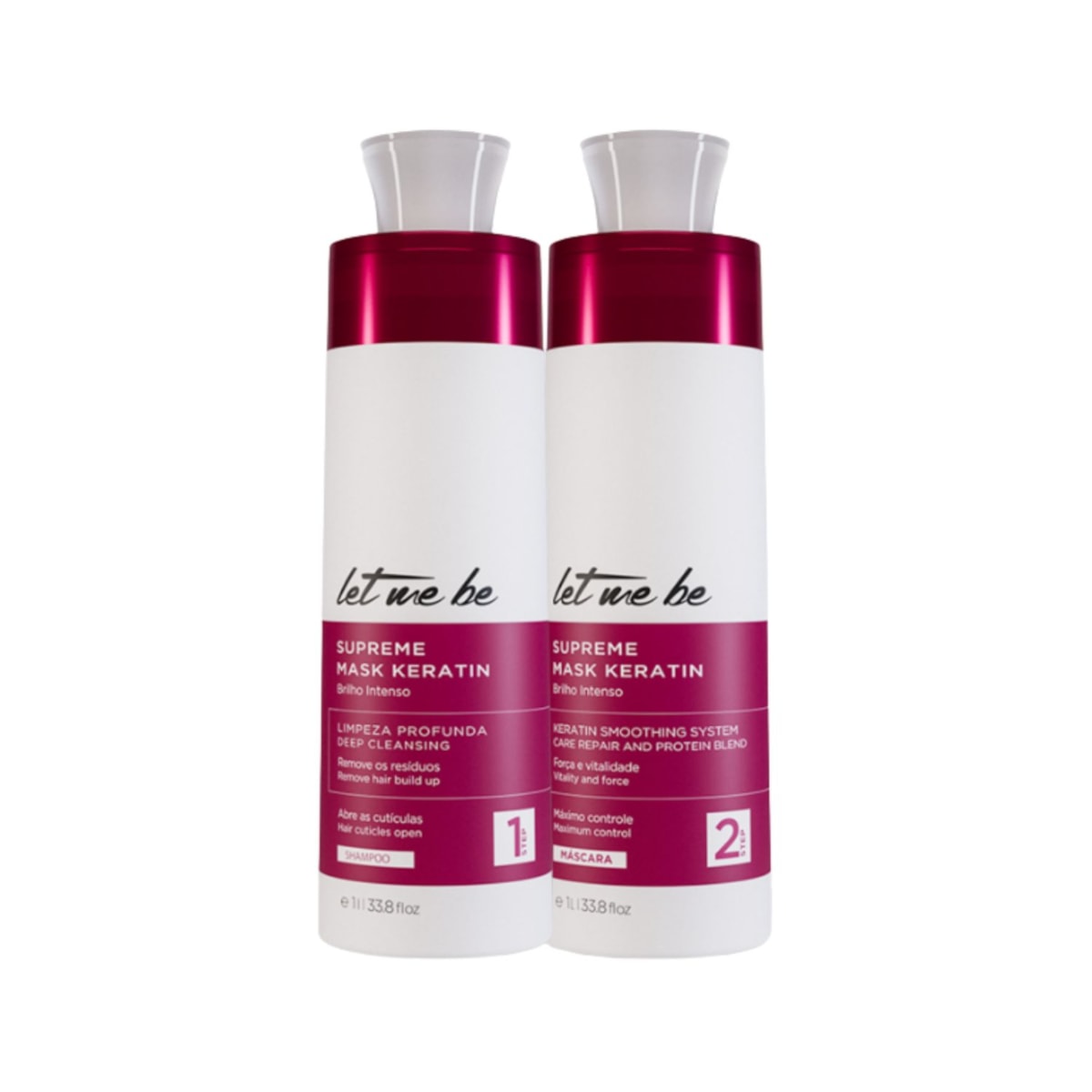 Let Me Be Supreme Mask Keratin Kit Alinhamento Capilar 1L