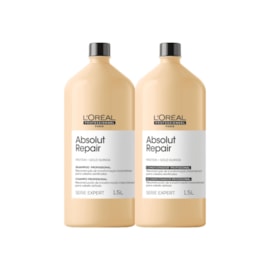 L'Oréal Professionnel Absolut Repair Gold Quinoa Shampoo + Condicionador 1,5L