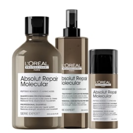 LOréal Professionnel Absolut Repair Molecular e Leave-in Kit (3 Produtos)