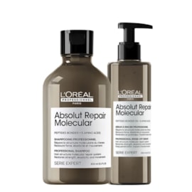 LOréal Professionnel Absolut Repair Molecular Kit Shampoo 300ml e Sérum Capilar 250ml