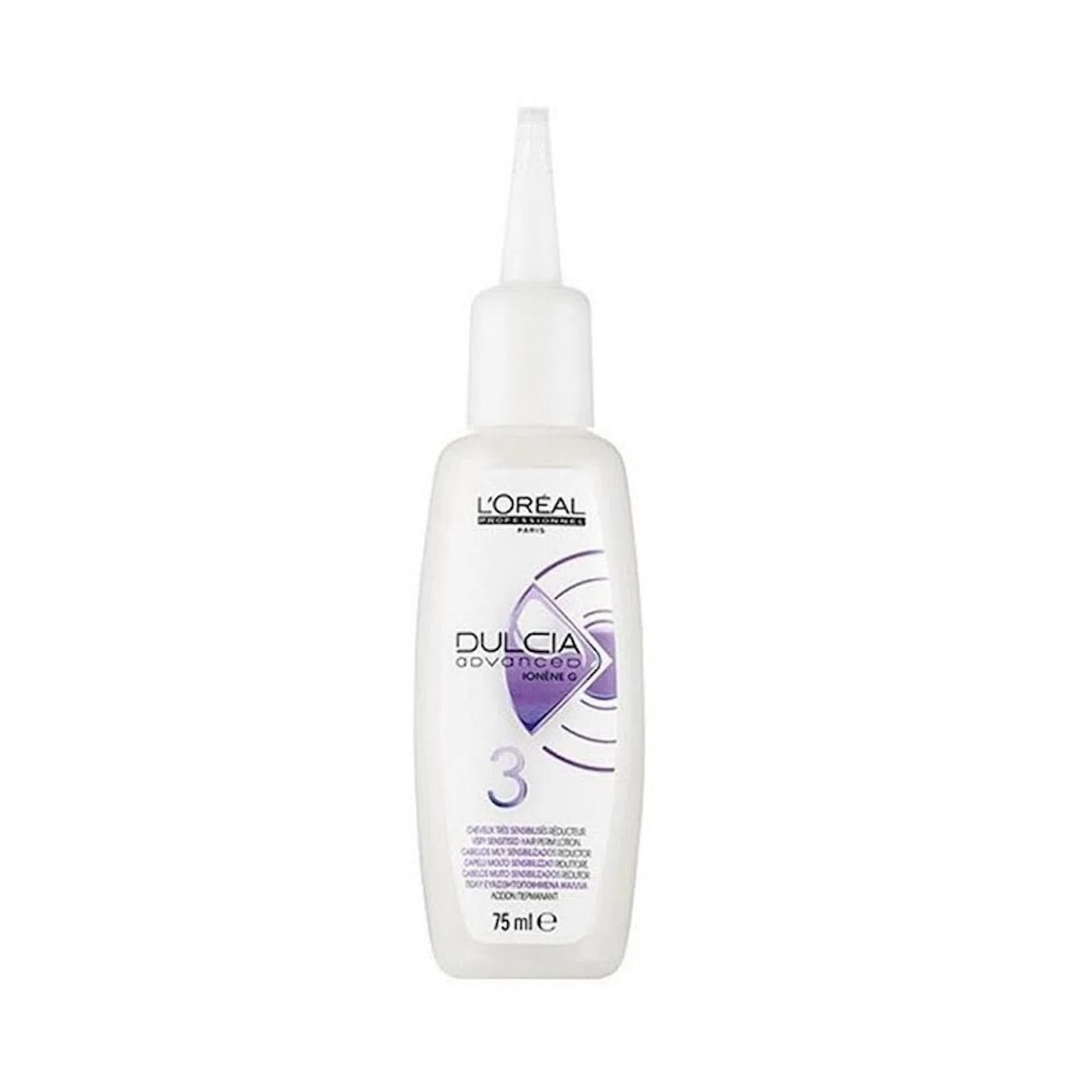 L'Oréal Professionnel Dulcia Advanced 3 Loção Permanente 75ml L'Oréal Professionnel Dulcia Advanced 3 Loção Permanente 75ml