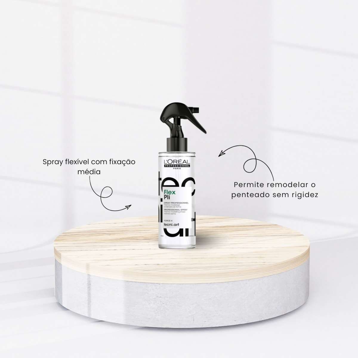 L'Oréal Professionnel Flex Tecni Art Spray Modelador 190ml L'Oréal Professionnel Flex Tecni Art Spray Modelador 190ml