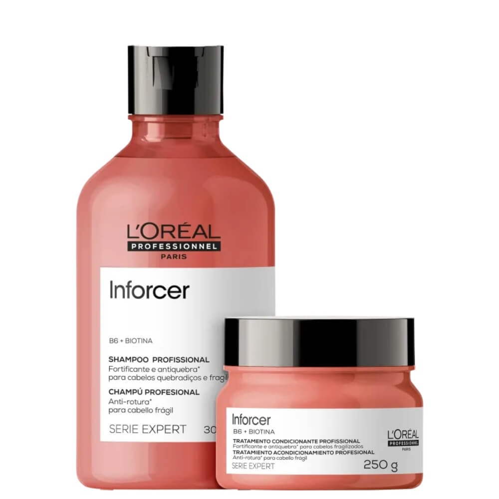 L'Oréal Professionnel Inforcer Kit Shampoo 300ml + Máscara 250ml