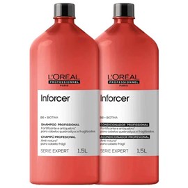 L'Oréal Professionnel Inforcer Shampoo + Condicionador 1,5L