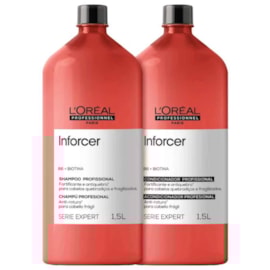 L'Oréal Professionnel Inforcer Shampoo + Condicionador 1,5L L'Oréal Professionnel Inforcer Shampoo + Condicionador 1,5L