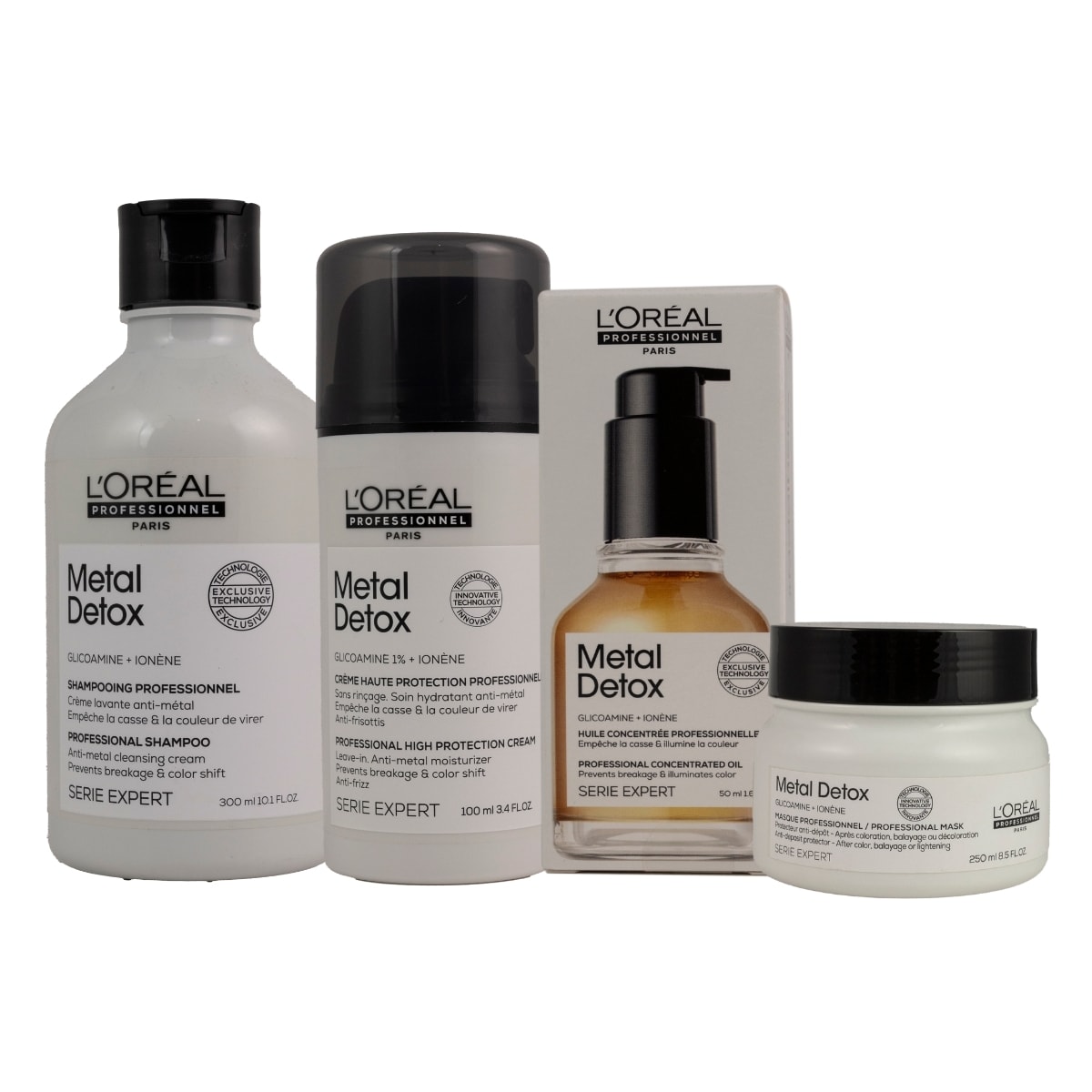 L'Oréal Professionnel Metal Detox Kit Home Care (4 Produtos)