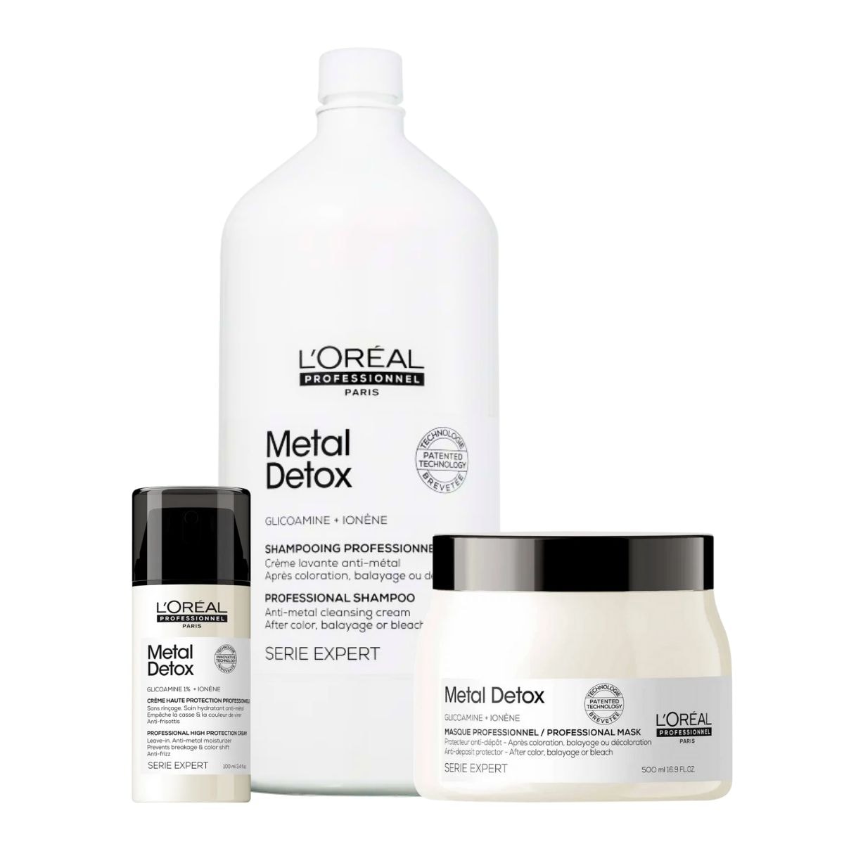 L'Oréal Professionnel Metal Detox Kit Salão (3 Produtos)