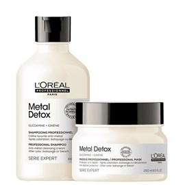 L'Oréal Professionnel Metal Detox Shampoo 300ml+ Máscara 250g