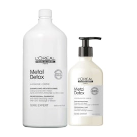 L'Oréal Professionnel Metal Detox Soin Shampoo 1,5L + Condicionador 500ml